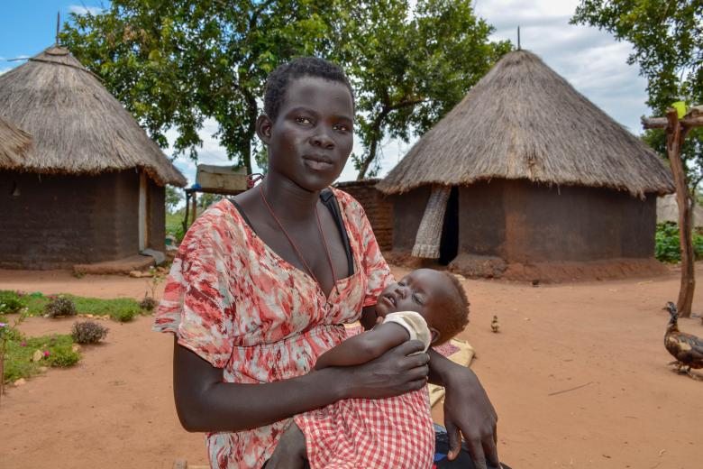 World Vision Uganda Food assistance South Sudanese refugees Bidibidi settlement Yumbe West Nile