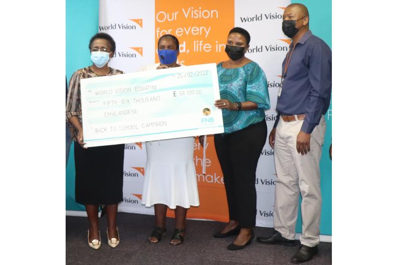 FNB Eswatini’s SZL56,100 to change 85 learners’ lives