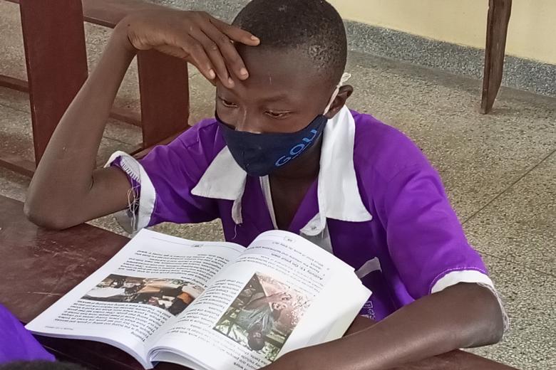 World Vision Uganda supporting reading in schools