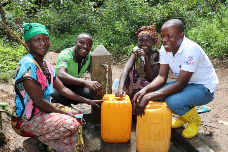Clean water strengthens social cohesion between households in DRC