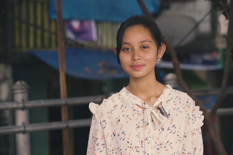 Indah is helping improve Disaster Management Services in her community.
