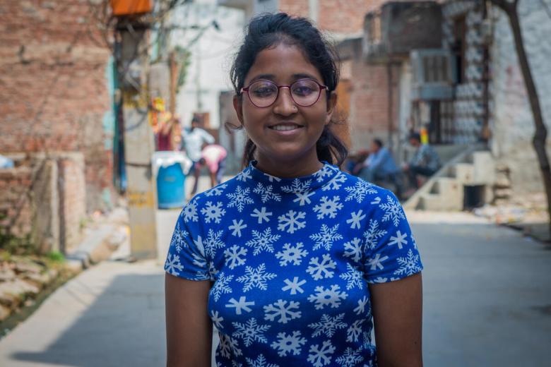 Sudha is inspiring other girls and women through her child sponsorship.
