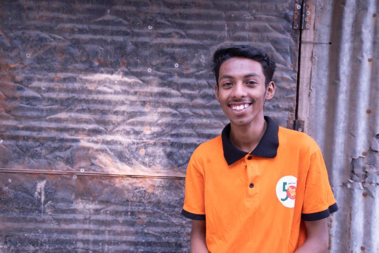 Nayeem is fighting to end child abuse in his community