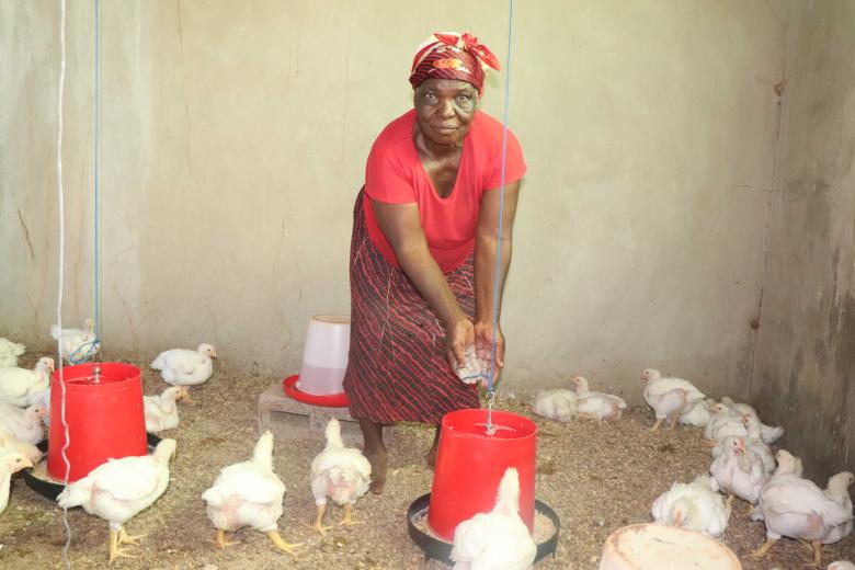 a member of the Masithandane Multipurpose Cooperative