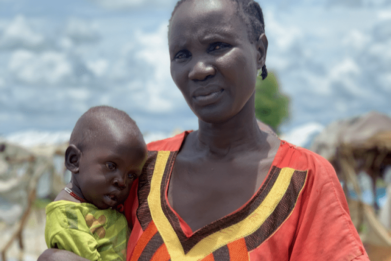Aluel and her daughter