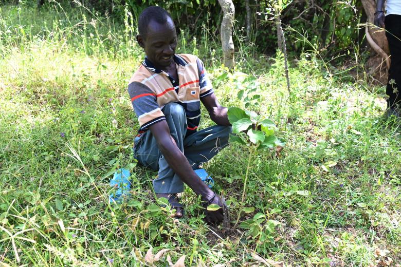 At a young age, Samson was infected with Poliomyelitis, a disabling viral disease that affected his limbs. That has however not stopped him from efficiently providing for his family.