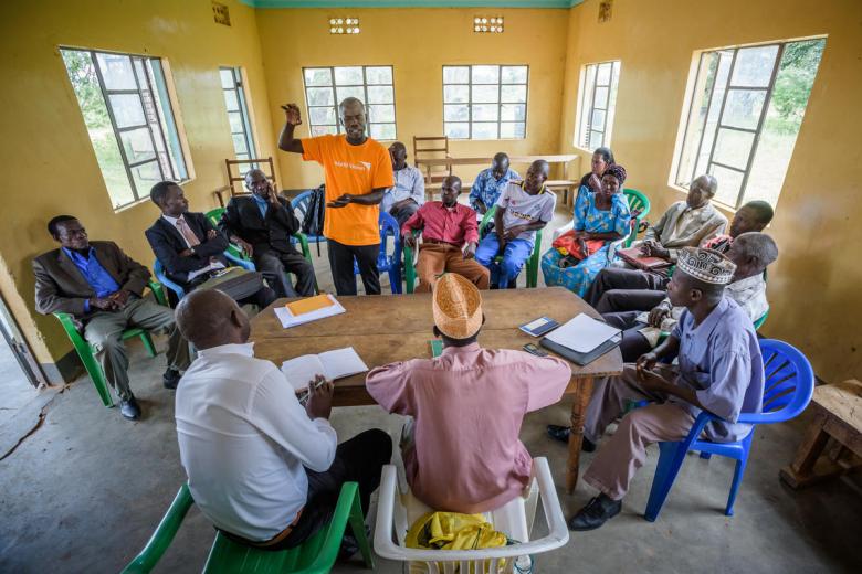 World Vision staff in Channel of Hope training