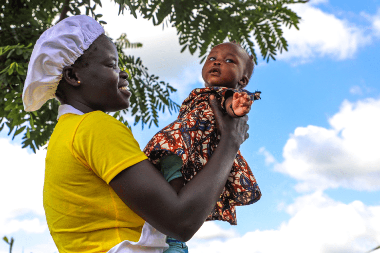 World Vision Uganda nutrition sessions provide fresh hope to young refugee mothers and their newborns.