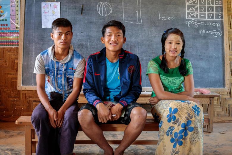 These young leaders are part of a local Youth Club in a small remote village in a “fragile pocket” in Kachin State