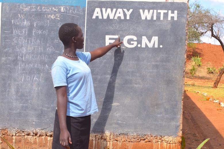 Children need to be protected from harmful cultural practices like Female Genital Mutilation (FGM ) and child marriage that have detrimental effects to their lives and well-being. ©World Vision Photo/Sarah Ooko.