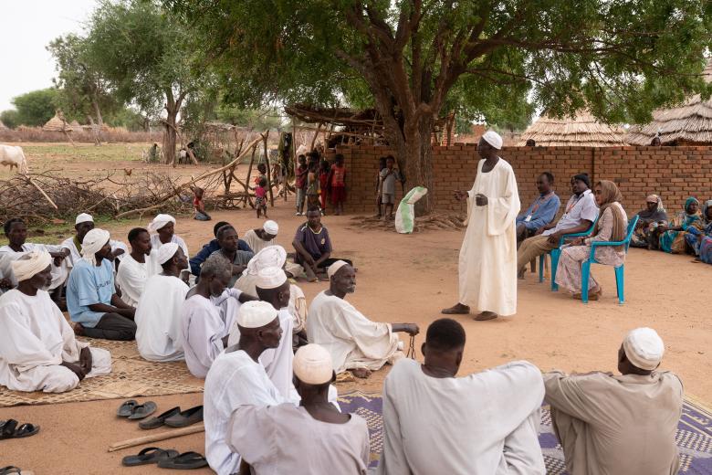 Local religious leaders trained by World Vision to create awareness on child protection issues such as FGM