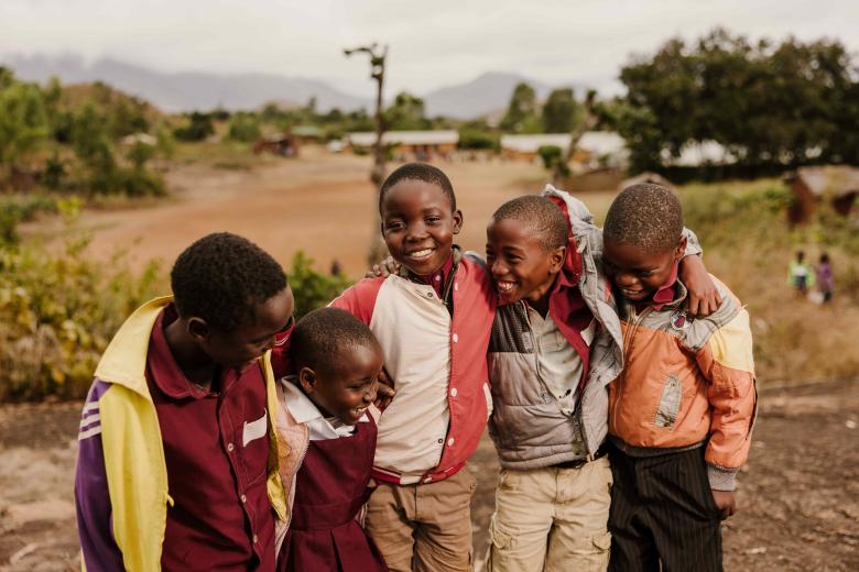 Boys in Malawi