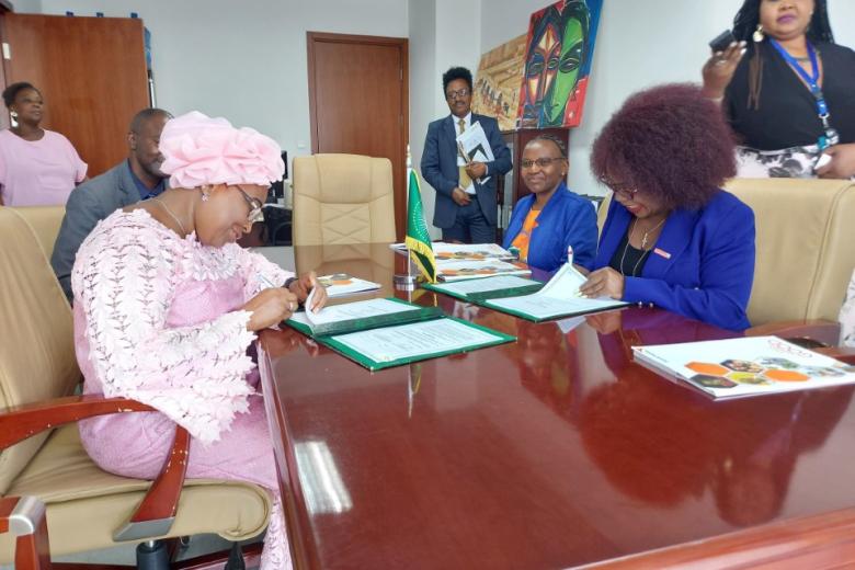 World Vision and AU Signing MoU