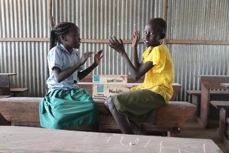 Apul_IDP child in Juba