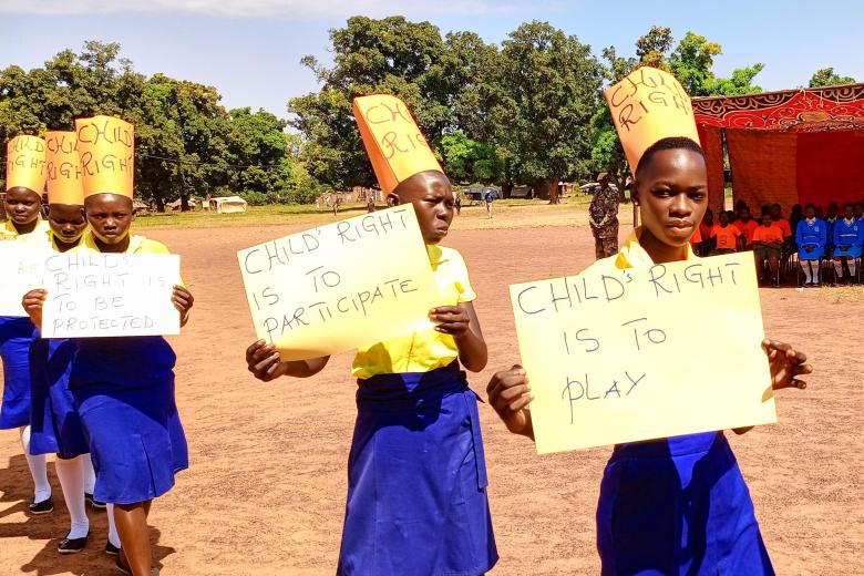 Girls fight for their rights