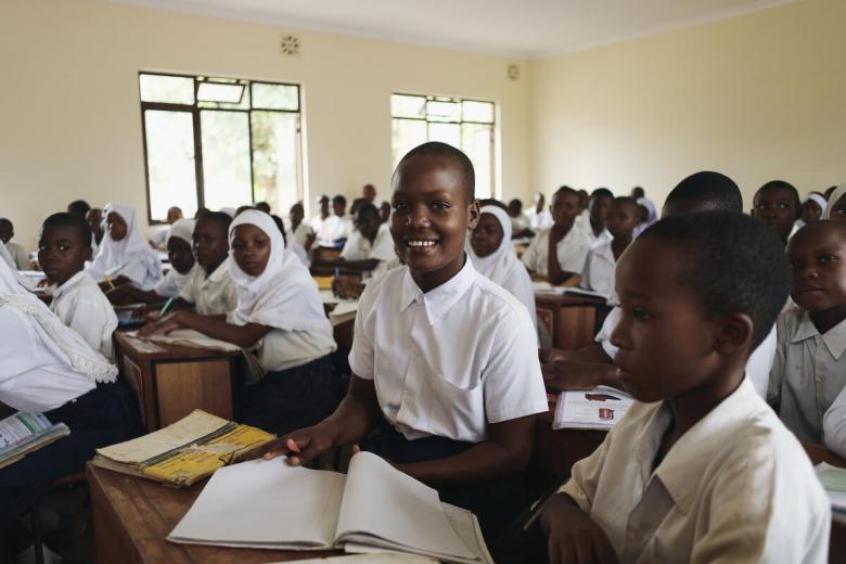 Esther’s favourite subject is science and she dreams of becoming a doctor one day.