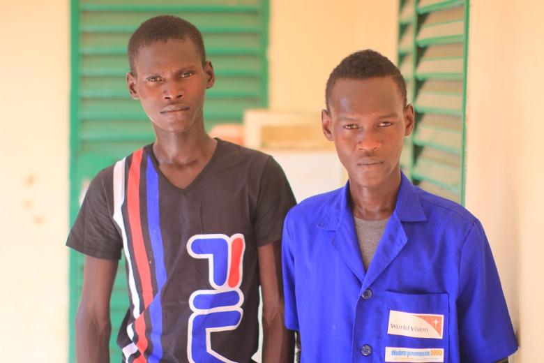 "I am happy to participate in the education of my brother Ibrahim", said Moussa Kanta