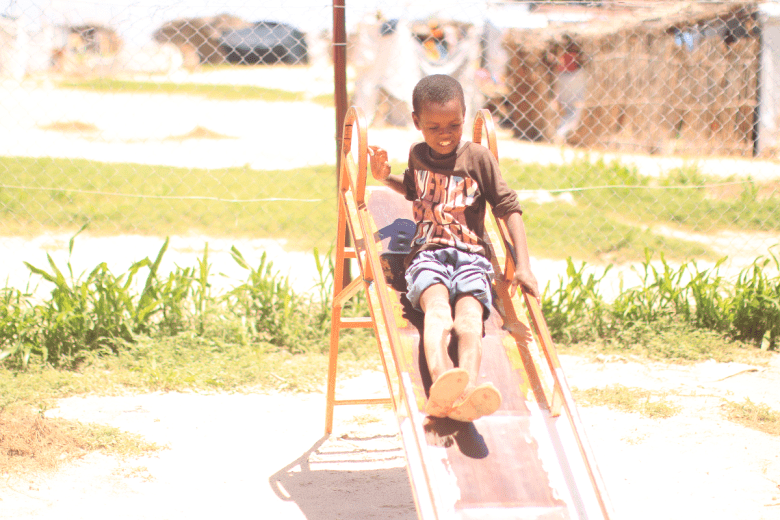Ibrahim, 11, young Nigerian refugee from the Sayam Forage camp, Diffa
