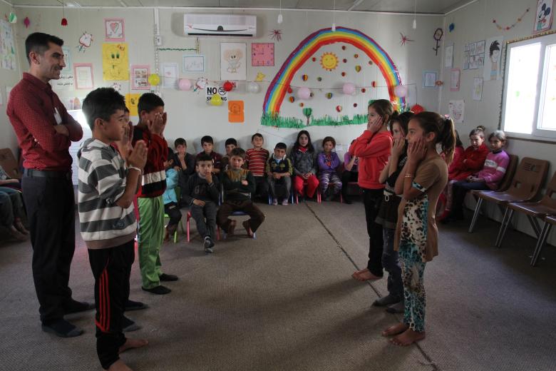 World Vision's Let Us Learn project offers children living in IDPs camps in Duhok, Kurdistan Region of Iraq with access to education and safe places to play.