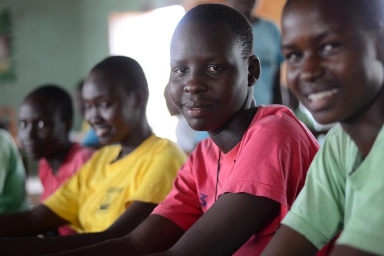 More than 200 young people are participating in peacebuilding clubs in Kakuma - helping foster safer schools and new friendships.