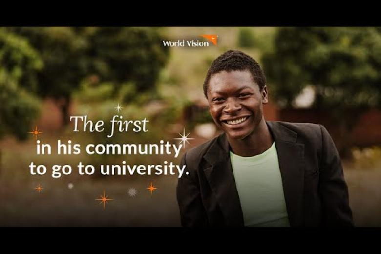 Malawi: The first person in the whole village to go to university.
