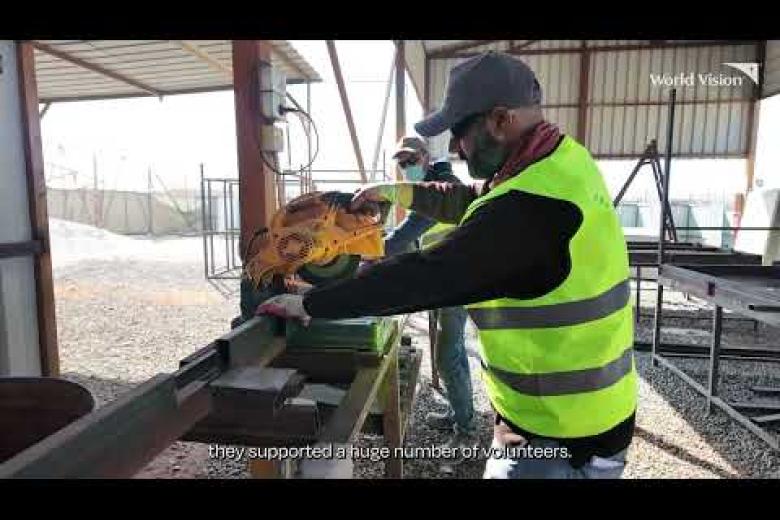 Witness the impact unfold at Azraq camp - Latrines project