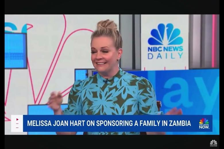 Melissa Joan Hart on Sponsoring a Family in Zambia