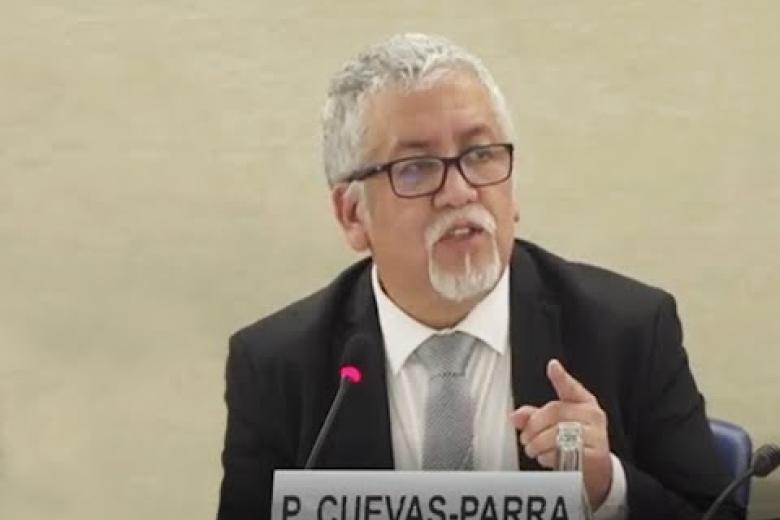 Cuevas Parra speech at Palais de Nations CRC@30 Geneva