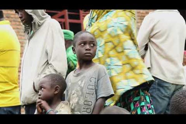 Supporting children and their families fleeing possible second volcanic eruption in Goma, DRC