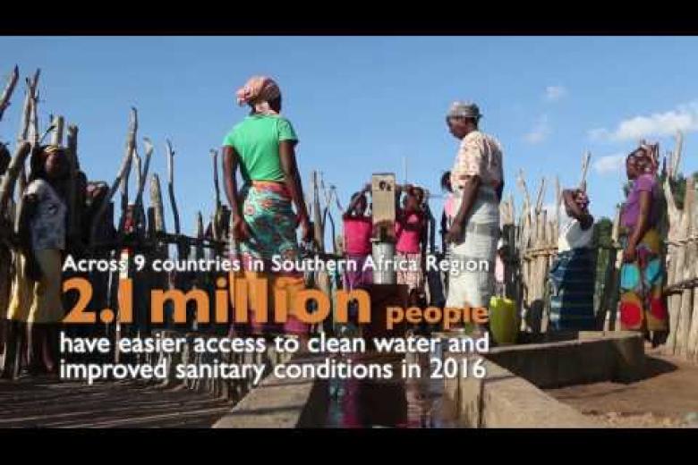 World Vision and communities: Working together for clean water in Southern Africa
