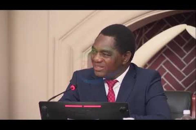 World Vision President confers with Zambian President