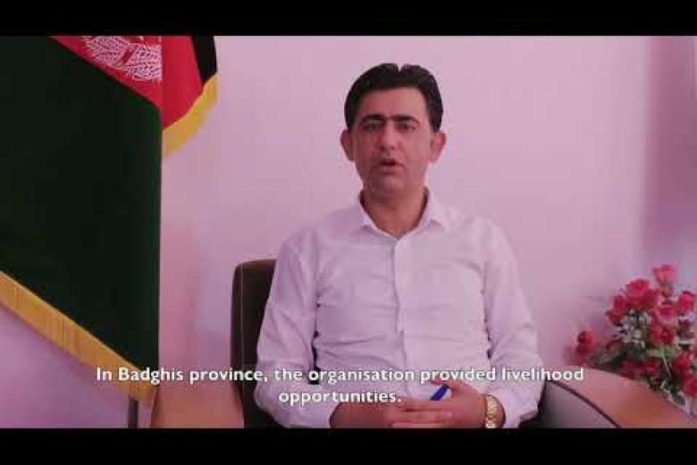 Message - Department of Agriculture, Irrigation and Livestock in Badghis