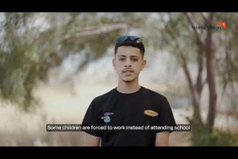 “Our dream is simple: To have access to clean water, enough food and safe schools”, Ameer, 16.