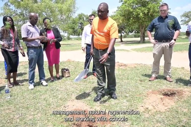 World Vision Zambia and Pepsico, plant 1,500 trees to mitigate Climate Change effects