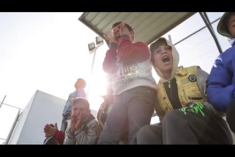 The Football Kids of Azraq