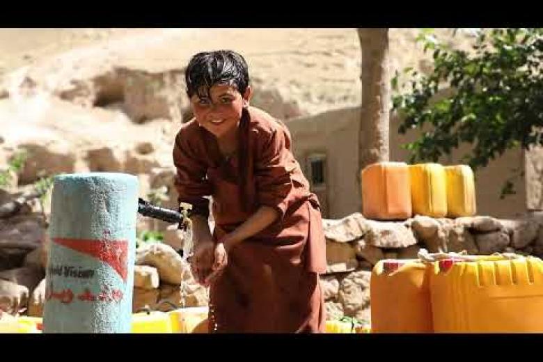 Children don't miss their school after access to clean water was provided in their village