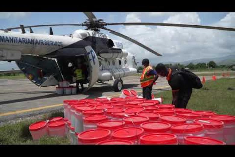Devastated regions in Haiti receive urgent aid