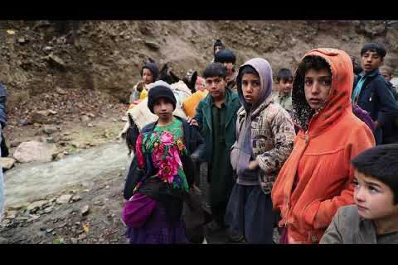 Cold winter: Afghan Children deserve to access health services
