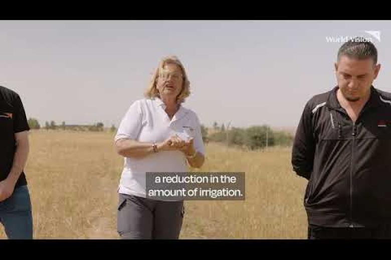 Eleanor Monbiot visited Hamdaniyah, where WV Iraq implements smart farming practices.