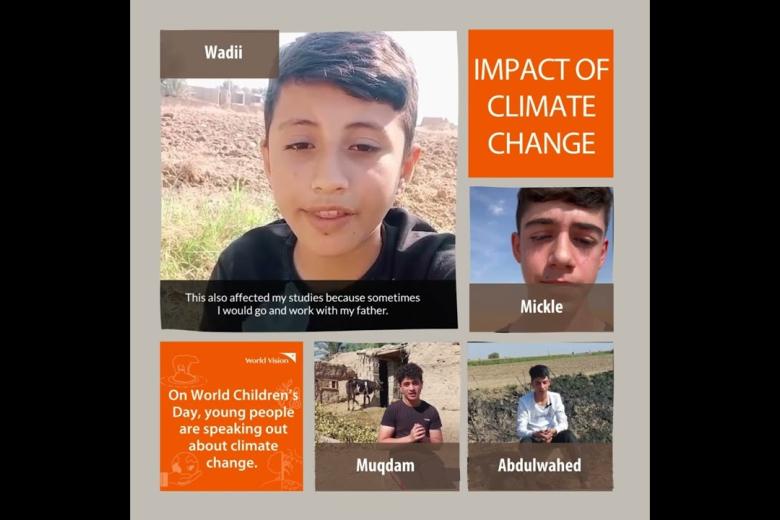 COP28 Children and youth of Iraq speak up about climate change