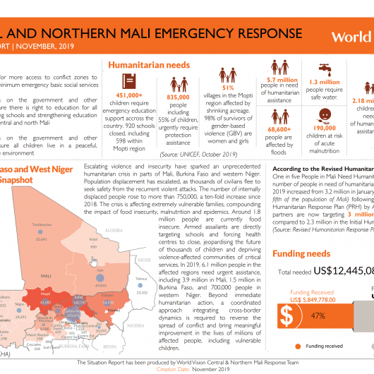 Central Mali Emergency situation report cover image