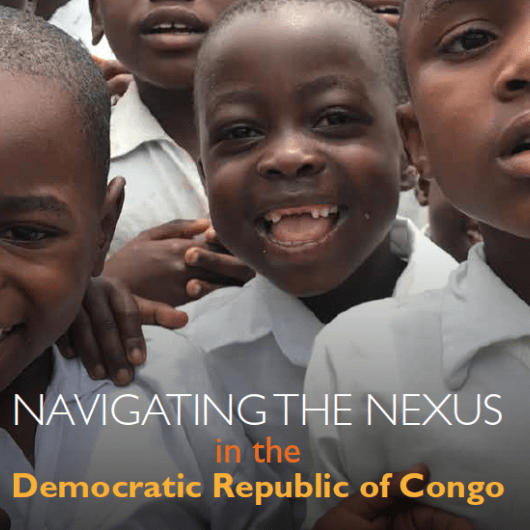 Boys in the DRC smiling