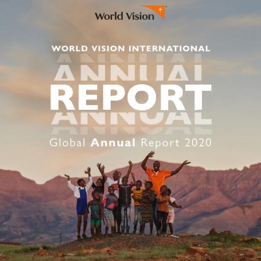 World Vision International Annual Report 2020 cover