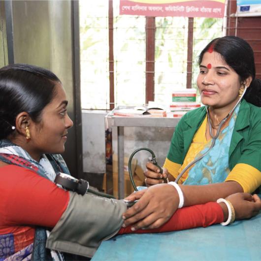 Audio bangles improving nutrition in south west Bangladesh