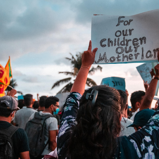 Speaking for children in Sri Lanka