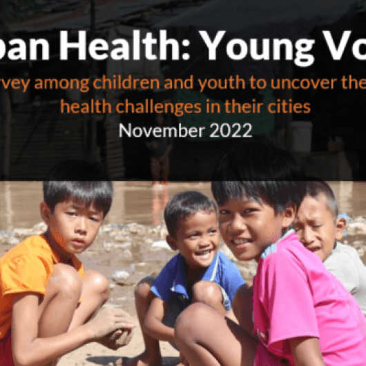 Urban Health: Young Views cover image
