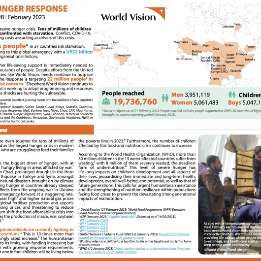 GHR's Sitrep #8 cover page