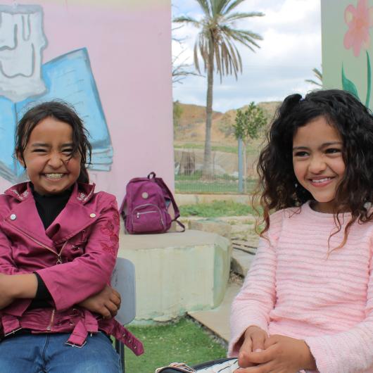 Palestinian children in Jenin - World Vision
