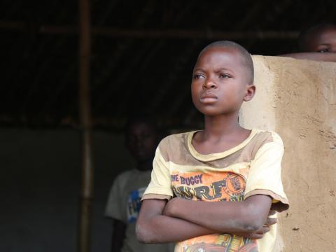 Ndibu, is a 13-year-old boy from Kasai, Democratic Republic of Congo. During the Kasai war, Ndibu’s father died after being shot and his school was destroyed. Ndibu is asking leaders to build new schools in his community and give children education. Ndibu, is a 13-year-old boy from Kasai, Democratic Republic of Congo. During the Kasai war, Ndibu’s father died after being shot and his school was destroyed. Ndibu is asking leaders to build new schools in his community and give children education.