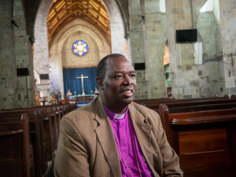 Archbishop of Kenya, Jackson Ole Sapit, was once a sponsored child. 